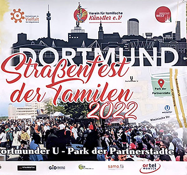 Tamilisches Straßenfest Dortmund 02- 04- 2022
